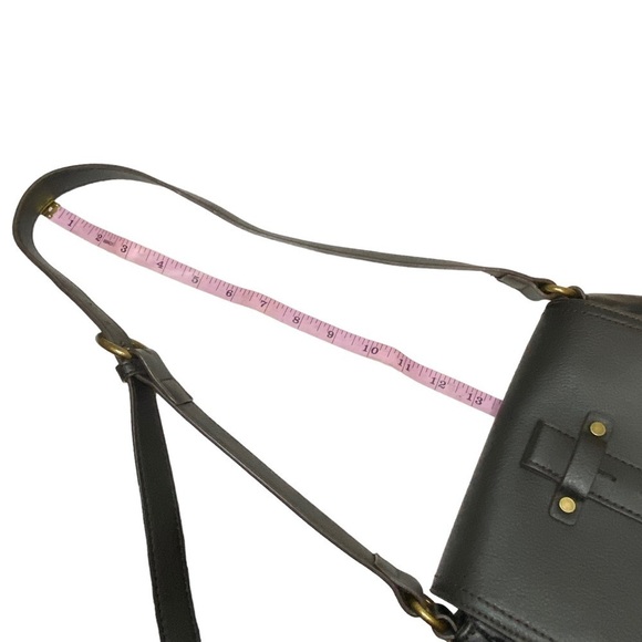 a.n.a. A new approach faux leather black handbag shoulder bag womens purse - Picture 5 of 8